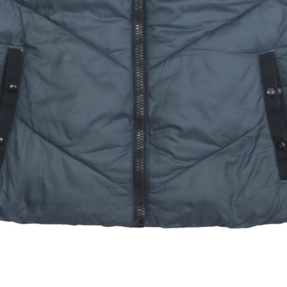 Gap Men's Grey Puffer Waistcoat M Regular Fit Lightweight