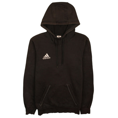 Adidas Men's Black Pullover Hoodie Small Fleece Sportswear