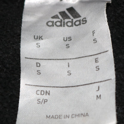 Adidas Men's Black Pullover Hoodie Small Fleece Sportswear