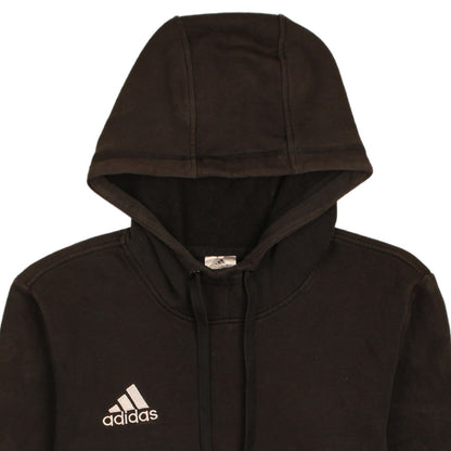 Adidas Men's Black Pullover Hoodie Small Fleece Sportswear