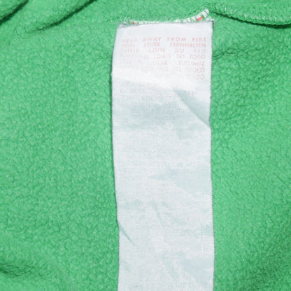 Puma Womens Green Pullover Hoodie UK 16 Cotton Blend Logo Casual