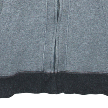 Puma Men's Grey Full Zip Hoodie Size M Sport Lifestyle Fleece