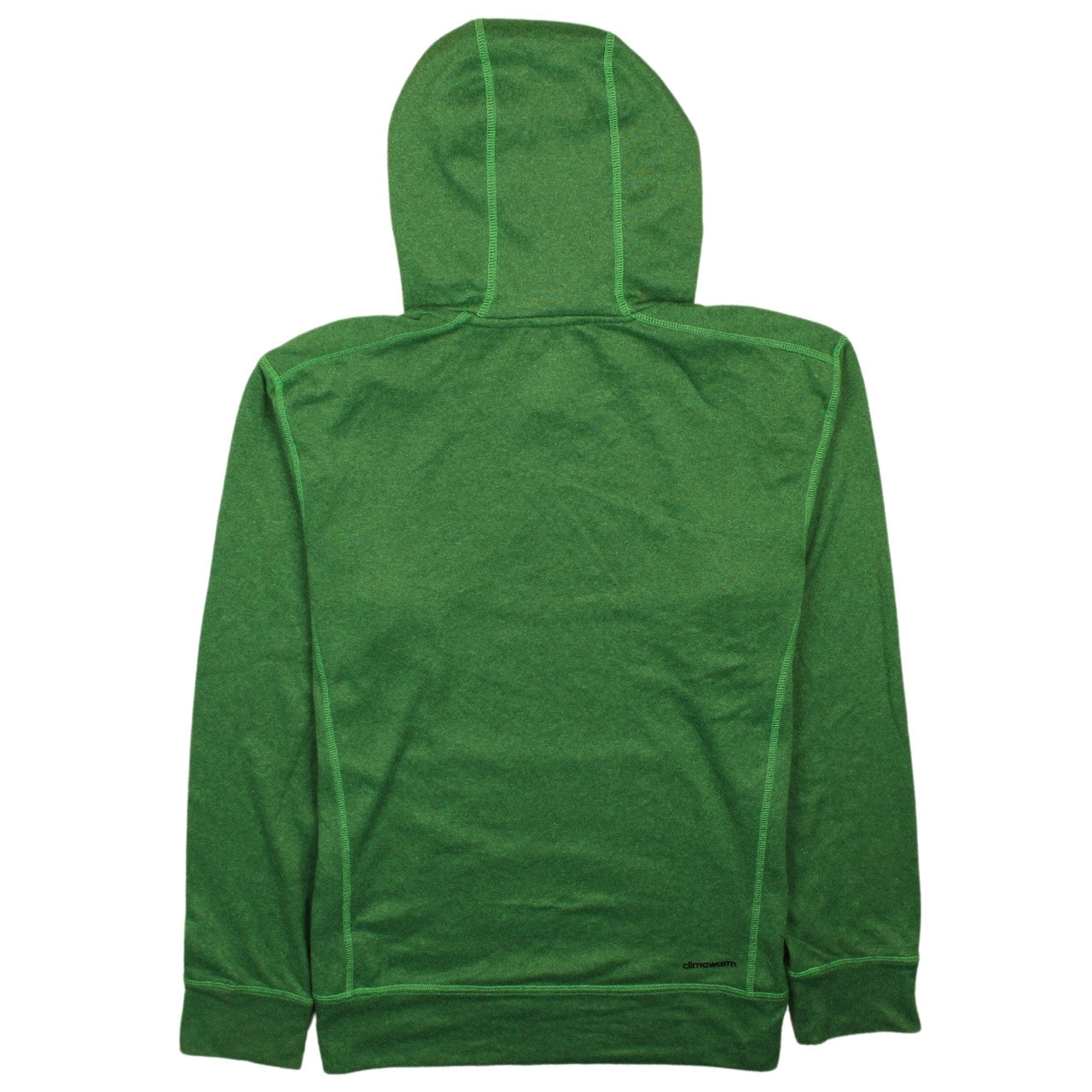Adidas Men's Green Pullover Hoodie S Regular Fit Sportswear