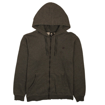 Starter Women’s Grey Full Zip Hoodie Size S Classic Casual