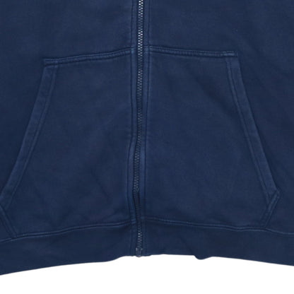 Nike Men's Blue Full Zip Hoodie Size L Sportswear
