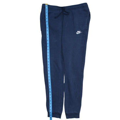 Nike Men's Blue Fleece Jogger Sweatpants Size S Drawstring Tapered Fit
