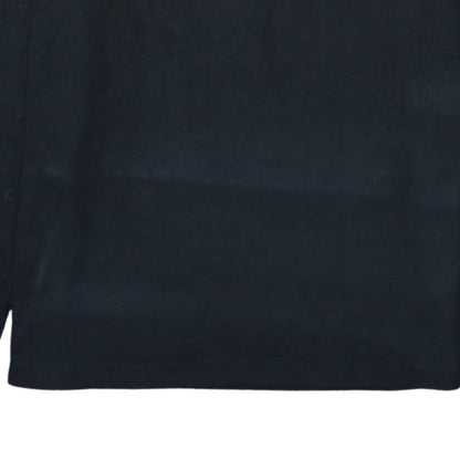 Champion Men’s Black Yellow 1/2 Zip Sweatshirt Fleece L