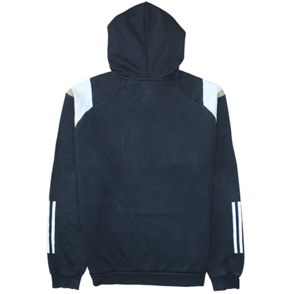 Adidas Men’s Black Pullover Hoodie S Logo Sports Fleece Sweatshirt