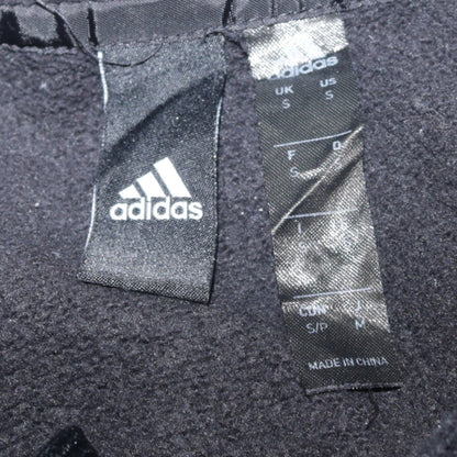Adidas Men’s Black Pullover Hoodie S Logo Sports Fleece Sweatshirt