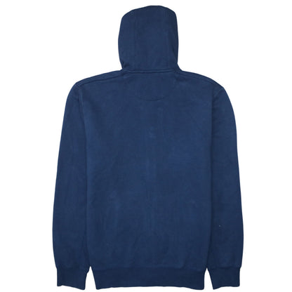 Adidas Men’s Blue Sport Essentials Full Zip Hoodie Size S