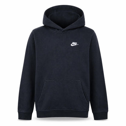 Nike Boys Black XL Pullover Hoodie Sweatshirt Cotton Blend