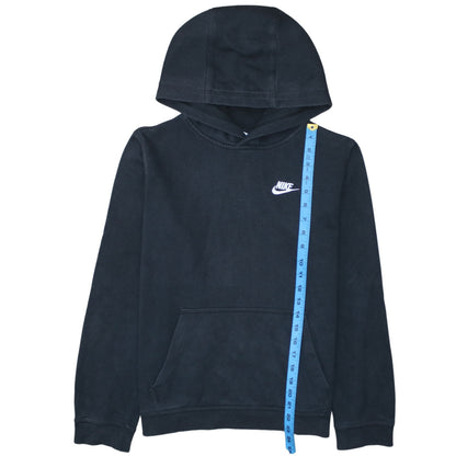 Nike Boys Black XL Pullover Hoodie Sweatshirt Cotton Blend