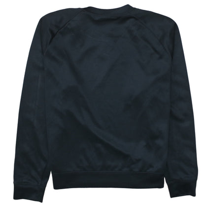 Nike Men's Black Crew Neck Logo Pullover Sweatshirt Size M