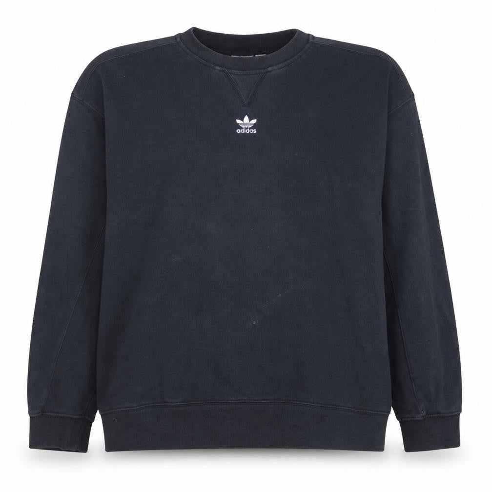 adidas Women's Black Crew Neck Pullover Sweatshirt Size 18