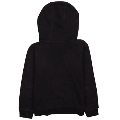 The North Face Boys Black Pullover Hoodie M Full Logo Casual Sweatshirt