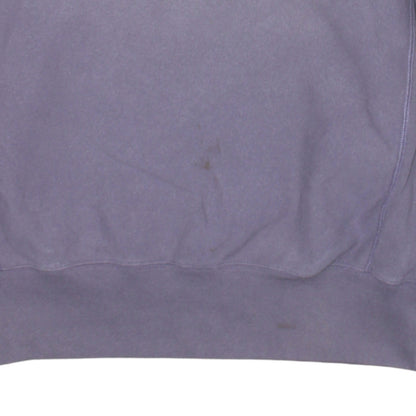 Champion Womens Purple XL Reverse Weave Cotton Sweatshirt