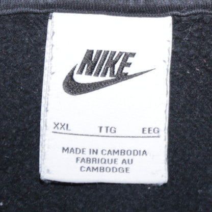 Nike Men's Black 1/2 Zip Fleece Sweatshirt 2XL Regular Fit