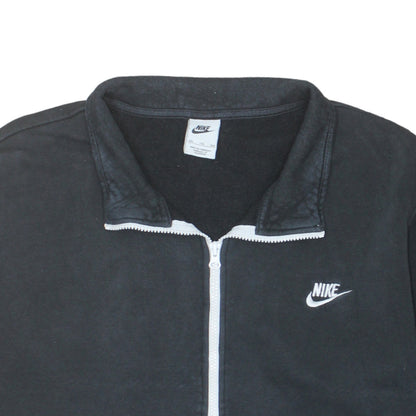 Nike Men's Black 1/2 Zip Fleece Sweatshirt 2XL Regular Fit