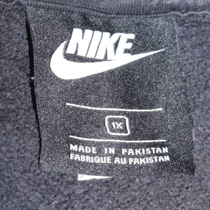 Nike Men's Black Pullover Hoodie XL Logo Sports Fleece