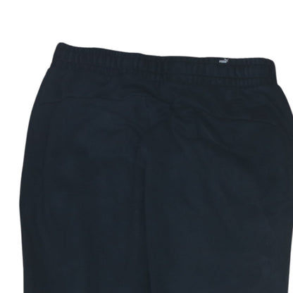 Puma Men's Black Jogger Sweatpants S Regular Fit Fleece Activewear