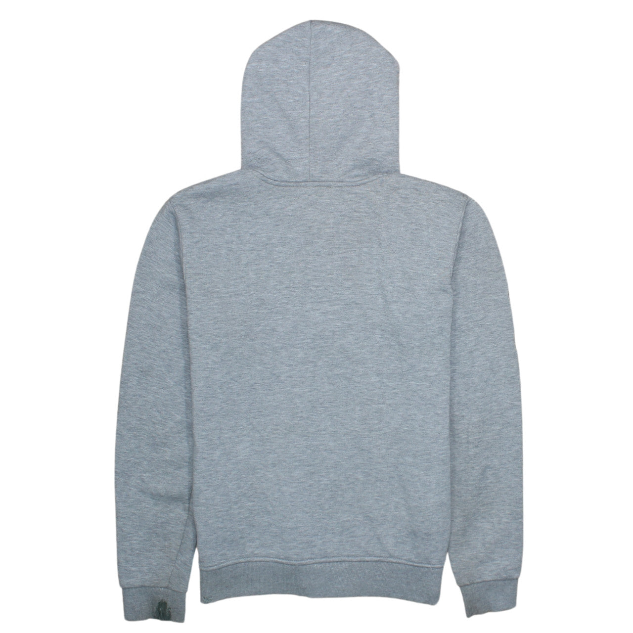 Ralph Lauren Men's Grey Full Zip Hoodie M Custom Fit Logo