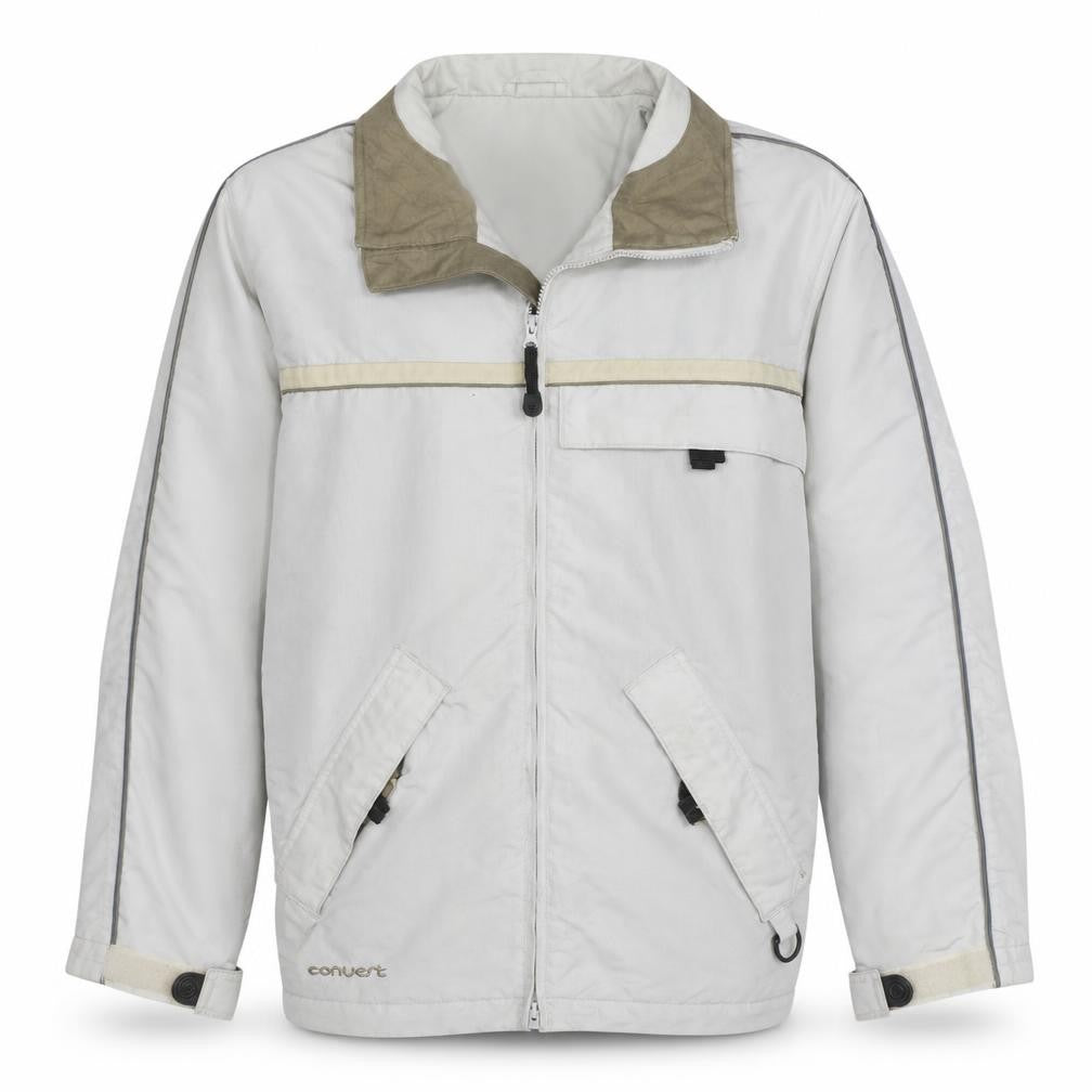 Columbia Men's Beige Full Zip Outdoor Hiking Jacket M