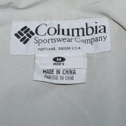 Columbia Men's Beige Full Zip Outdoor Hiking Jacket M