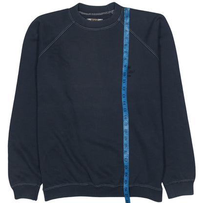 Lee Men's Blue Pullover Sweatshirt Size L Classic Crew Neck