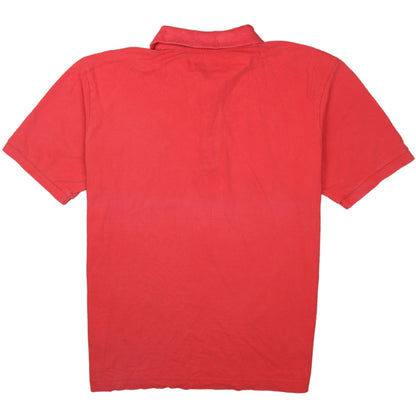 Kappa Men's Red XL Cotton Short Sleeve Polo Shirt