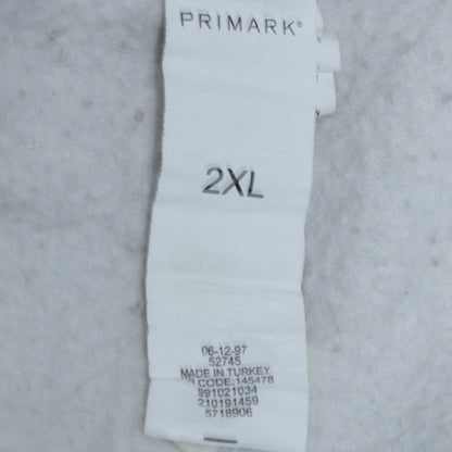 Primark NFL Giants Grey 2XL Men's Pullover Hoodie with Logo