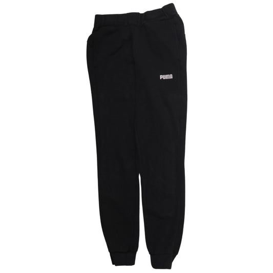 Puma Boys Black 11-12 Years Jogger Sweatpants Regular Fit Activewear