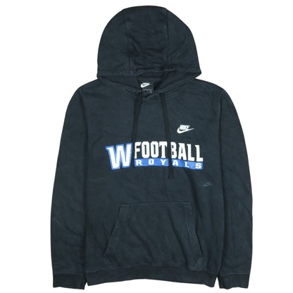 Nike Men's Black Small Pullover Hoodie Football Royals Graphic