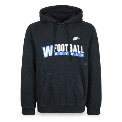 Nike Men's Black Small Pullover Hoodie Football Royals Graphic