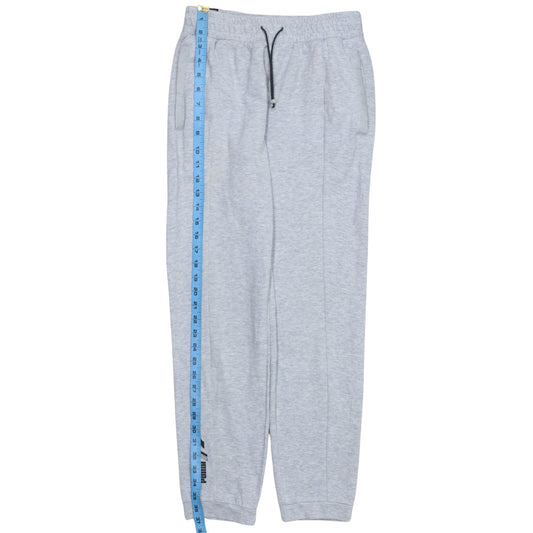 Puma Men’s Grey Jogger Trousers Size S Elastic Waist Activewear
