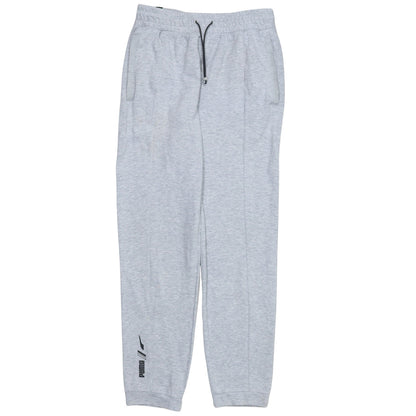 Puma Men’s Grey Jogger Trousers Size S Elastic Waist Activewear