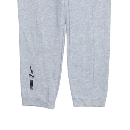 Puma Men’s Grey Jogger Trousers Size S Elastic Waist Activewear