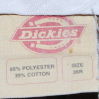 Dickies Men's Blue Workwear Trousers Size 36R Polyester Cotton