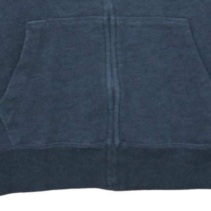 GAP Kids Boys Blue Full Zip Hoodie Size XXL (14-16) Cotton Blend