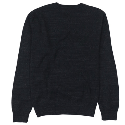 Polo Ralph Lauren Men's Black Cotton Crew Neck Jumper L