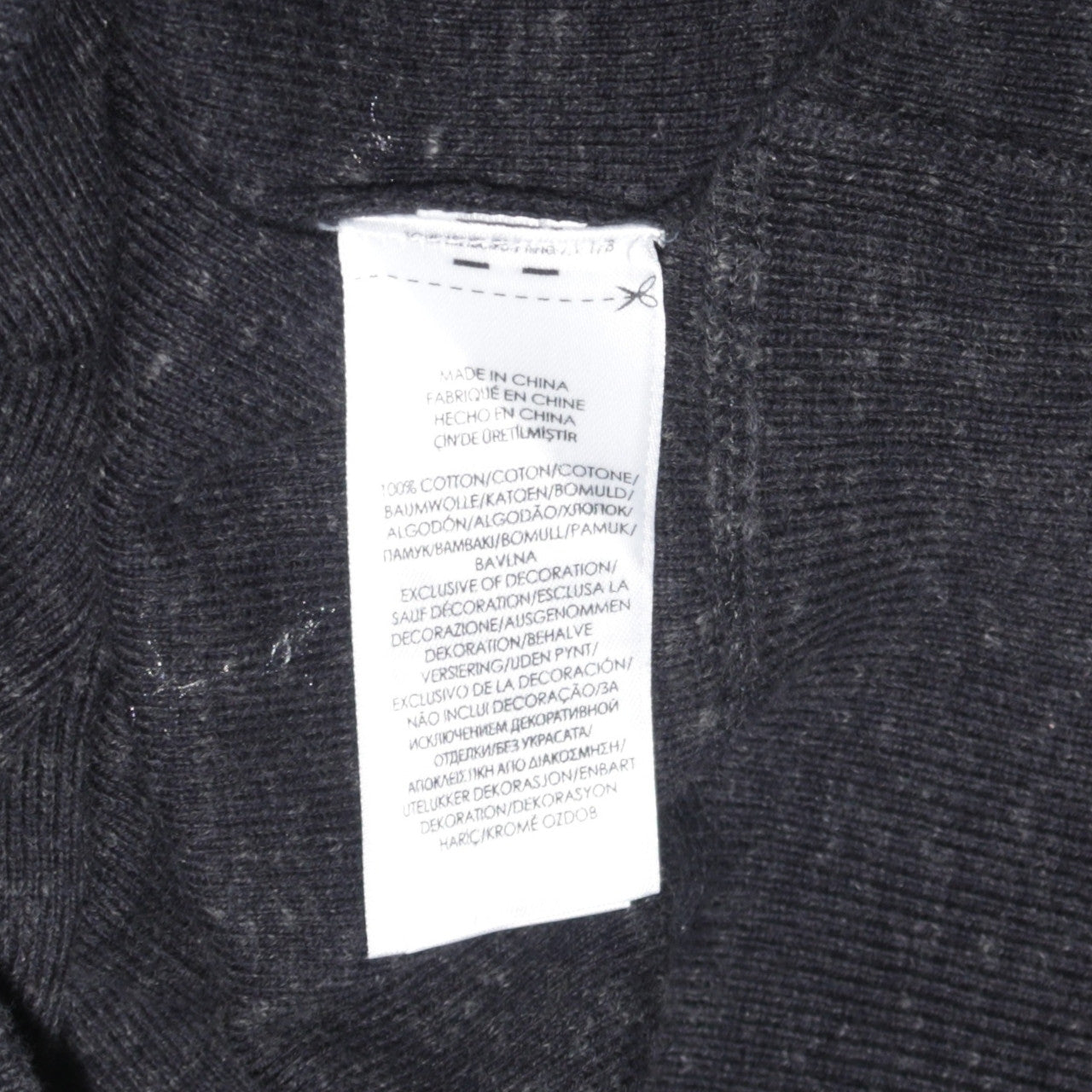Polo Ralph Lauren Men's Black Cotton Crew Neck Jumper L