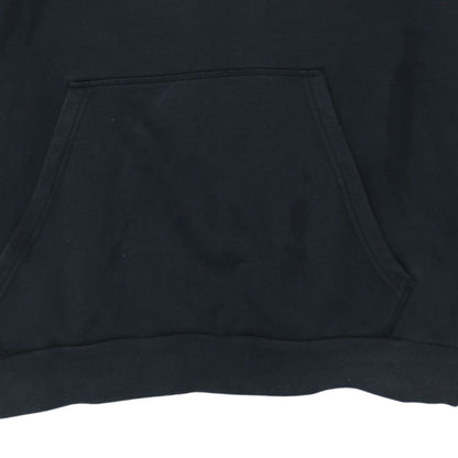 adidas Men's Black Pullover Fleece Hoodie L Sports Logo Sweatshirt