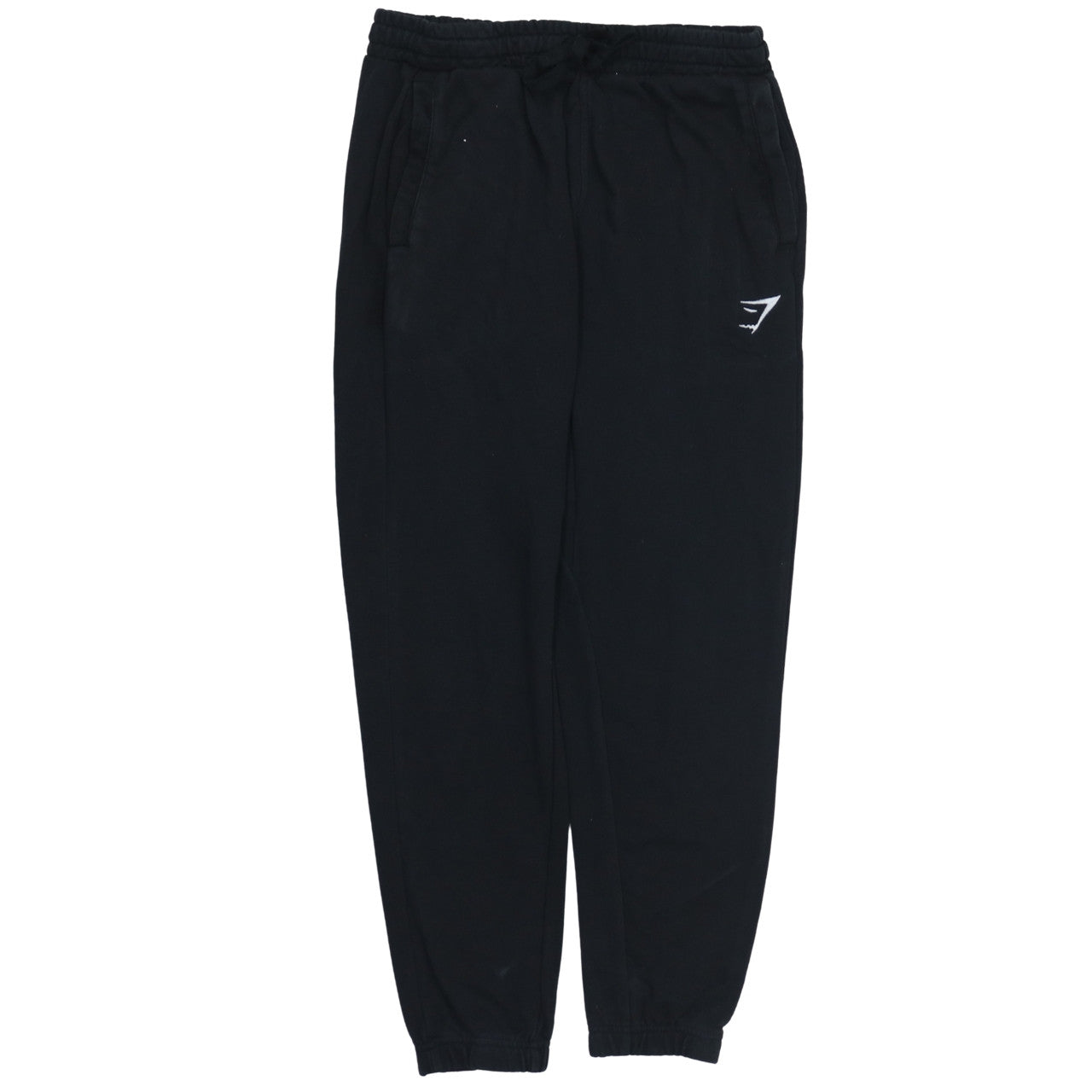 Gymshark Men's Black Jogger Trousers Size M Fleece Activewear