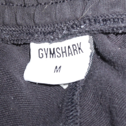 Gymshark Men's Black Jogger Trousers Size M Fleece Activewear