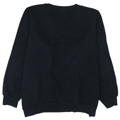 Adidas Womens Black 2XL Crew Neck Pullover Sweatshirt
