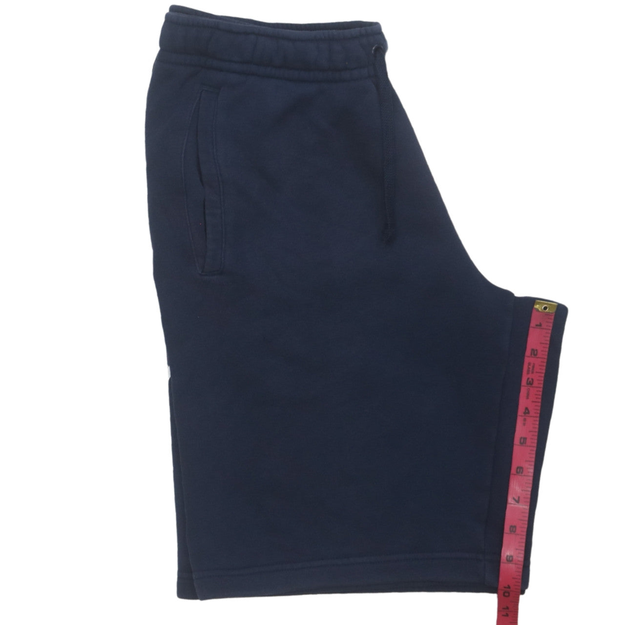 Nike Men's Blue M Regular Fit Sweat Shorts Drawstring Logo