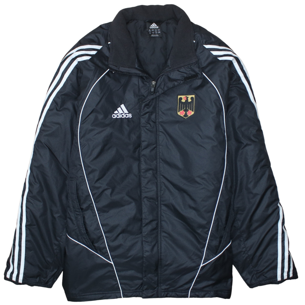 Adidas Men's Black Germany Football Lined Training Jacket Size 34
