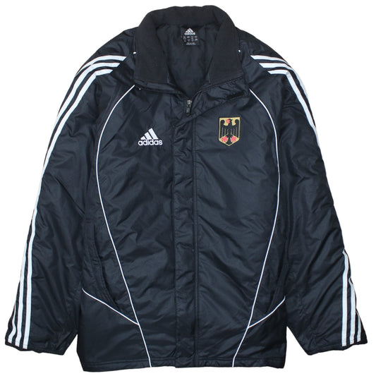 Adidas Men's Black Germany Football Lined Training Jacket Size 34