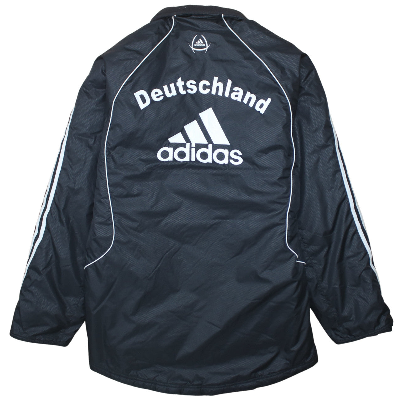 Adidas Men's Black Germany Football Lined Training Jacket Size 34