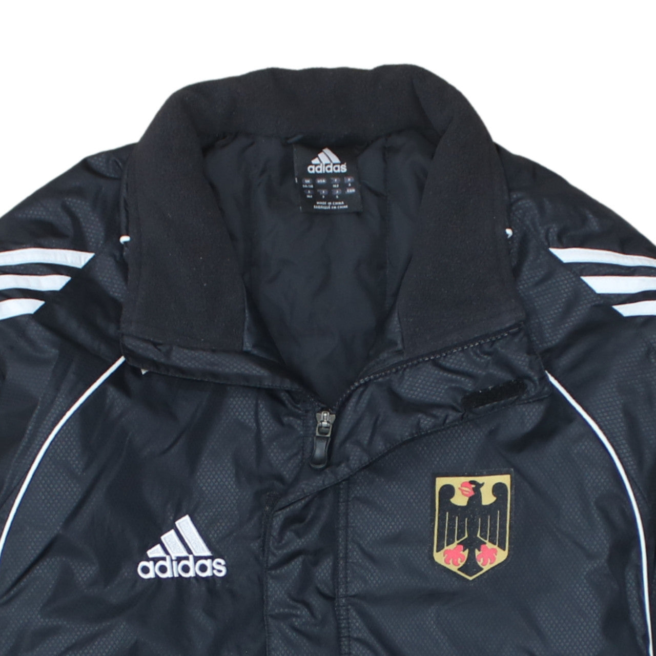 Adidas Men's Black Germany Football Lined Training Jacket Size 34