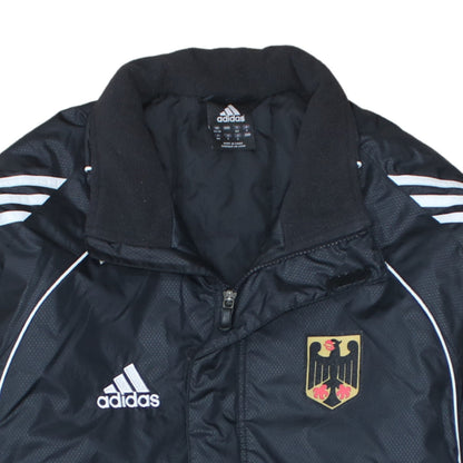 Adidas Men's Black Germany Football Lined Training Jacket Size 34